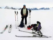 Skiing at Union Glacier